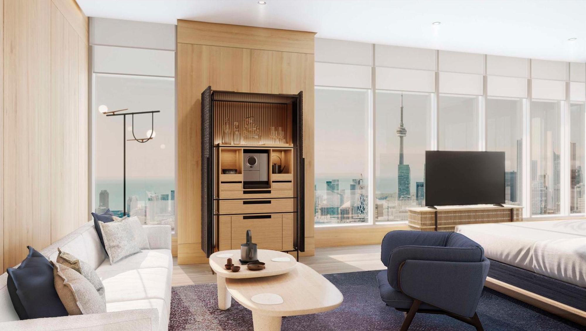 Nobu Hotel Торонто Экстерьер фото