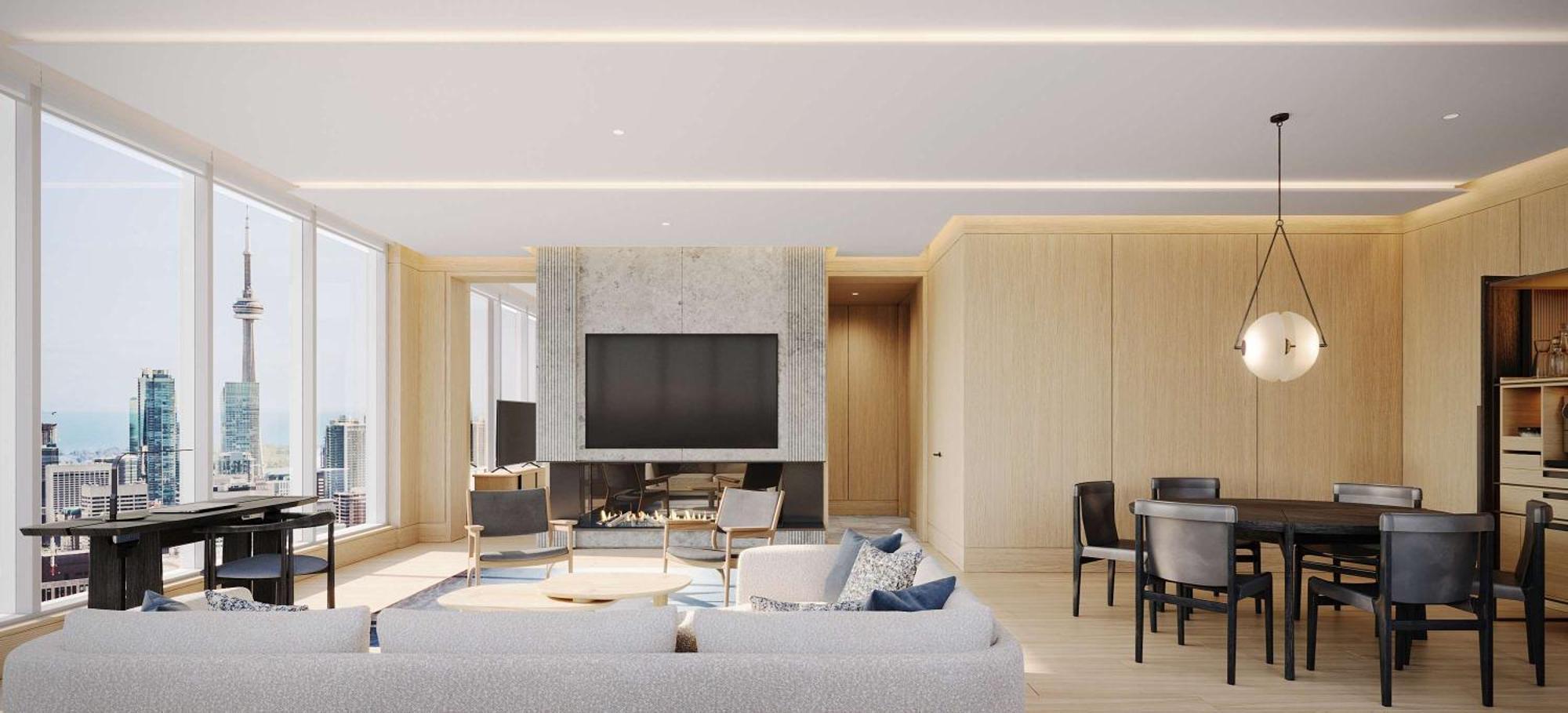 Nobu Hotel Торонто Экстерьер фото